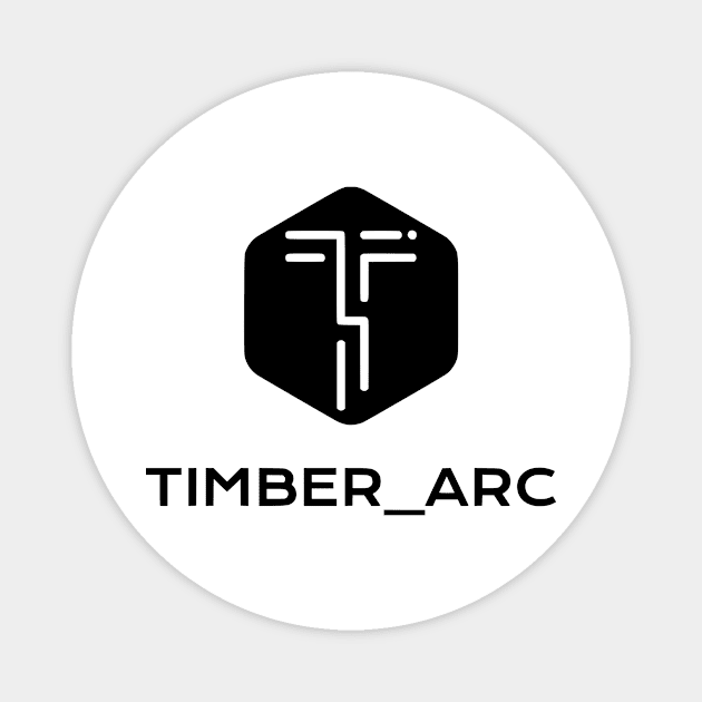 timber_arc Magnet by Timber Tees